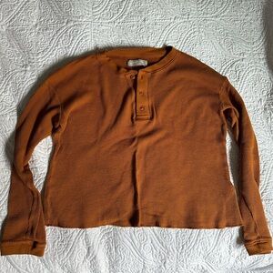 Everlane waffle long sleeve XS